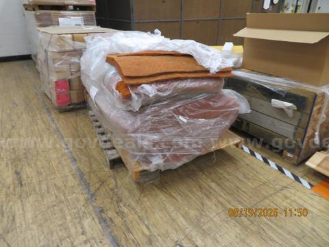 29 Sheets of Cushioning Material Uncompressed Bound Fiber