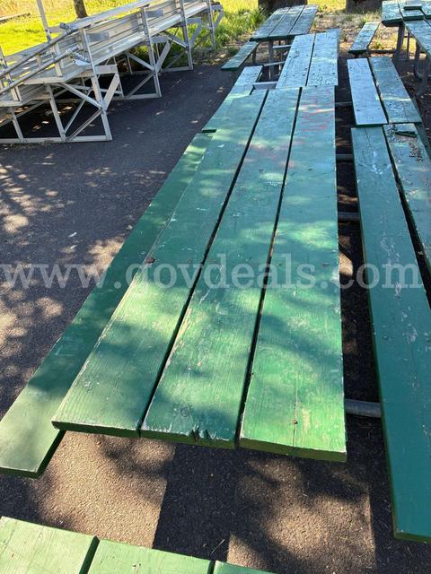 2 ADA 3 STANDARD PICNIC TABLES