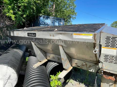 Western Striker Salt Box Spreader w/Gas Powered Engine
