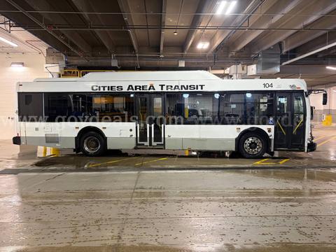 2010 New Flyer 35-Foot Diesel Electric Hybrid Bus