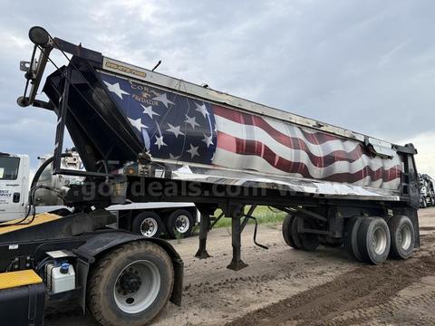 2018 CORAS END DUMP TRAILER