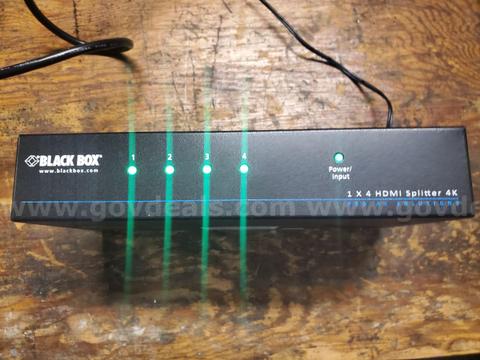 Blackbox 1x4 HDMI Splitter, works!