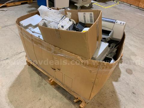 Pallet of Various Electronic Office Equipment (ID #45415) (I12-2R) (26-0329-1) 35609