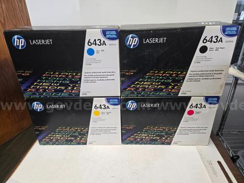 HP 643A Printer Cartridges (Anchorage, AK)