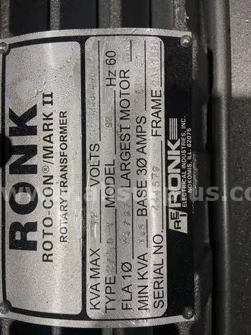ROTO-CON Rotary Phase Converter Standard Type P