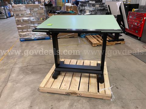 Lot 7-Tiltable Drafting Table (ID #45544) (G06-2R) (25-4583-6) 692
