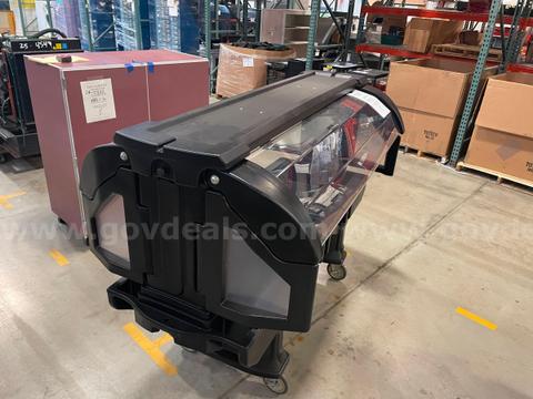 Cambro Black Salad Bar / Serving Cart (ID# 45577) (Center 1) (26-0957-17) 35320