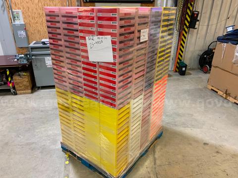 Pallet of Job Trays for Lens Polisher (ID #45661) (I12-1L) (25-4425-3) 310