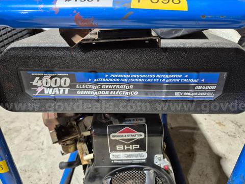 4000-watt generator (not working)