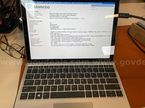 HP ZBook x2 G4 Base Model Detachable Workstation (ID# 45879) (D-Case) (No UPC) ($10)