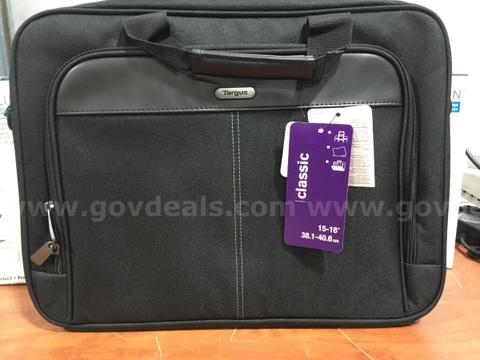 Lot of 5 Targus TCT027US-95 Classic Topload Black laptop Bags (NIB)