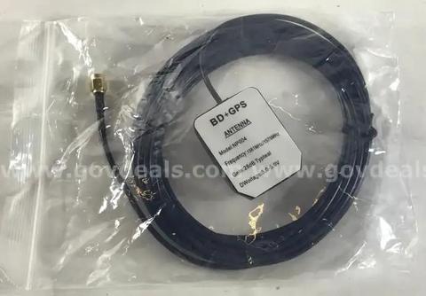 Lot of 25 β NP004 BD + GPS Antennas β New β 3m Cable β TNC Male β Magnet Mount