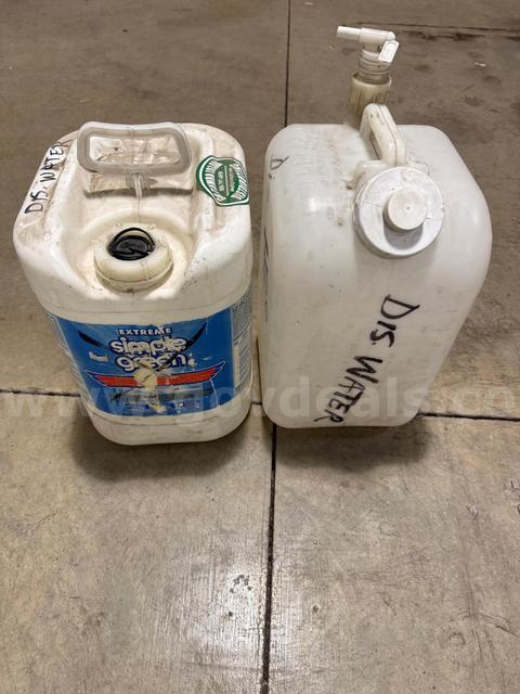 Used 5-gal Plastic Containers (FM)