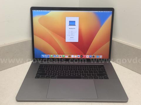 Apple MacBook Pro 2017 - Intel I7-7700HQ 2.80 GHZ, 16GB RAM, 256GB SSD, Ventura