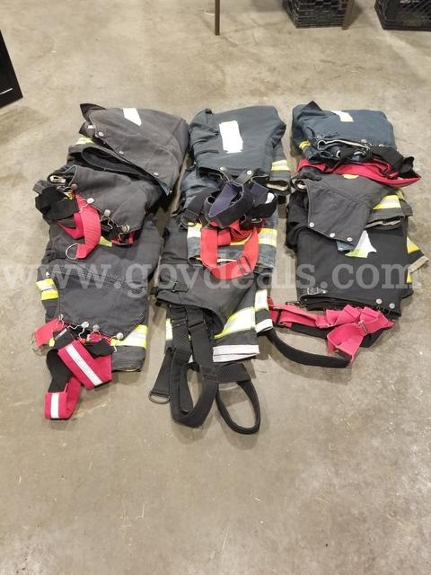 Fire Dept. Bunker Pants - 9 pairs