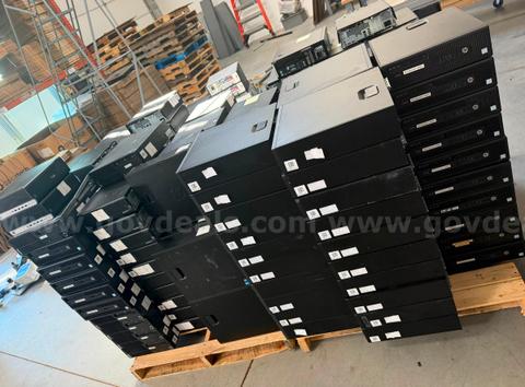 LOT OF 228 PC DESKTOP AND AIO! HP DELL LENOVO APPLE - ALL i-SERIES