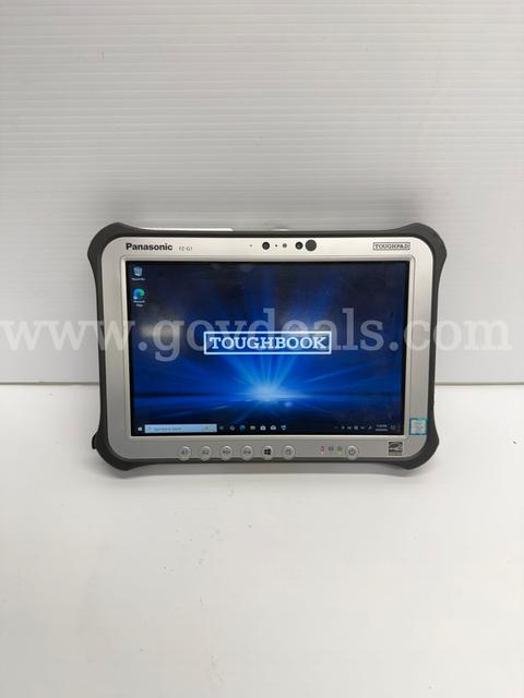 QTY: (1) - Touchscreen Panasonic Toughbook Tablet FZ-G1 - READY TO USE