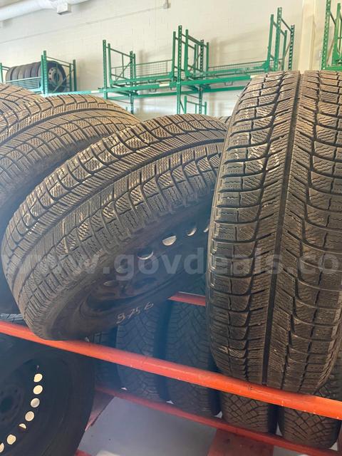Set of 4 Michelin Winter Tires on Rims