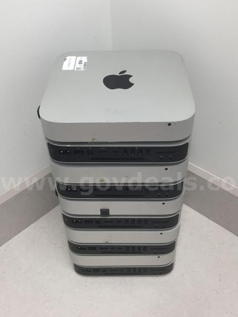 Lot of 10 Apple MacMinis, 2 2014's, 8 2012's,