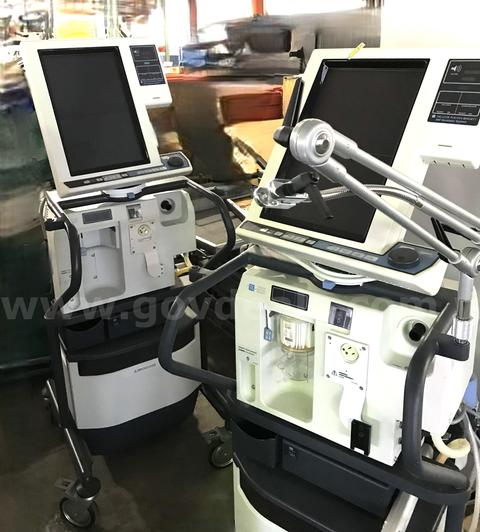 2 Used Nellcor Puritan Bennett 840 Ventilator system. (S2)