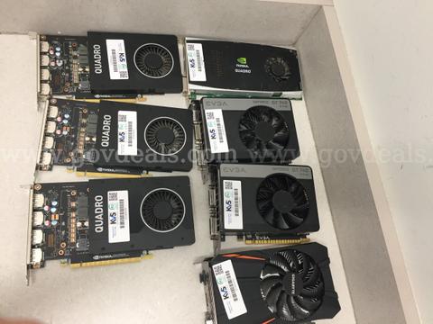 7 Mixed Graphics cards