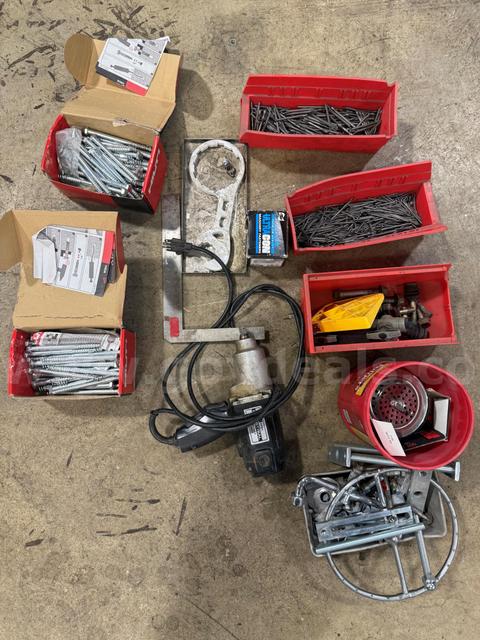 New and Used Misc. Shop Tools, Bolts, Etc. (FM)