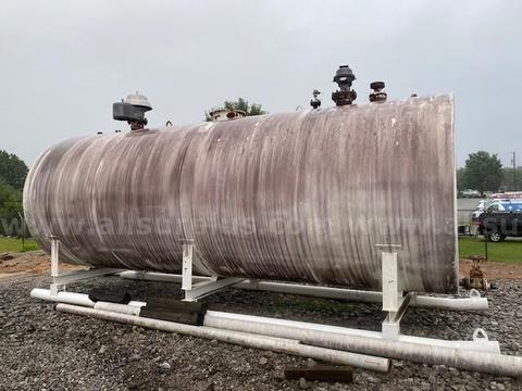 Horizontal Tank, 200BBL, 8ft x 21ft, Qty 1