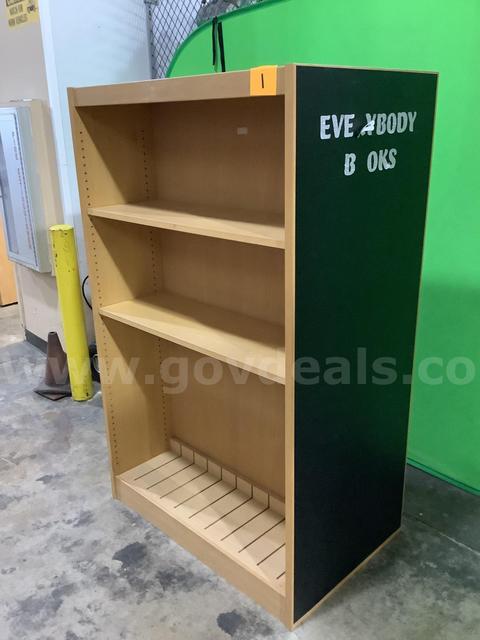 4 SHELVES / CABINETS SOLD TOGETHER