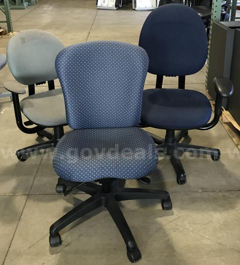 3 used misc.  rolling chairs. (S2)