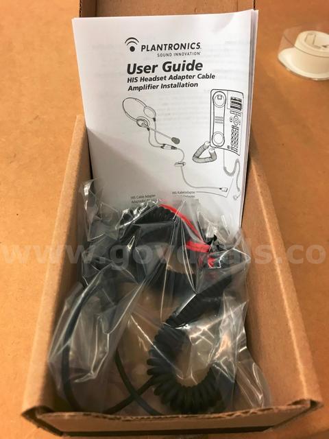 Lot of 135 Plantronics HIS Direct Adapter Cable 72442-41 (NIB)