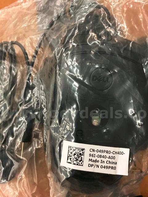 Lot of 25 Dell MS116-BK Wired Mouse (NOB)