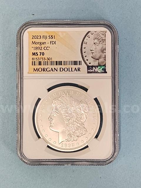 2023 Fiji Morgan Silver Dollar Coin