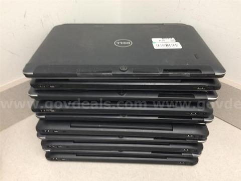 Lot of 10 Dell Latitude 7350's - Intel M-5Y71, 13.2", 8GB RAM, 256GB SSDs, NO OS