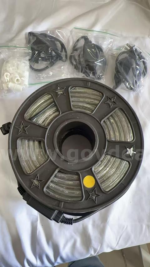 SHIPPING AVAILABLE WONLINE 150ft LED Rope Light, 120V Waterproof Outdoor LED Strip Light, USLI 1003YL, Yellow(Pa-07)