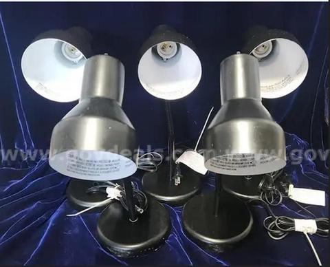 (5) 15" Desk Lamps