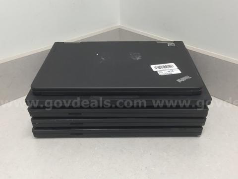 Lot of 5 Mixed Lenovo Thinkpads - NO BATT - NO OS