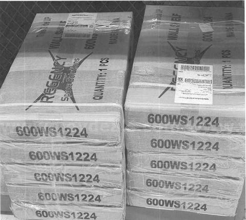 (10) Regency 12x24 Stainless Steel Shelves