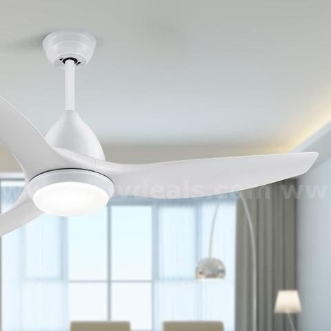 SHIPPING AVAILABLE 2 set 52" Ceiling Fans with Lights Remote Control, Low Profile Ceiling Fan with LED Lights(F-01)