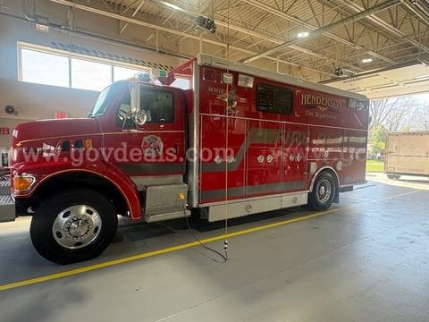 1997 Rescue Truck (currently used for dive rescue) Ford LN8000