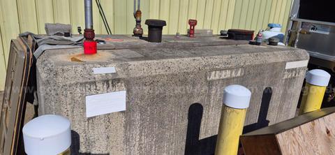 ABOVE GROUND CONCRETE STORAGE TANK
