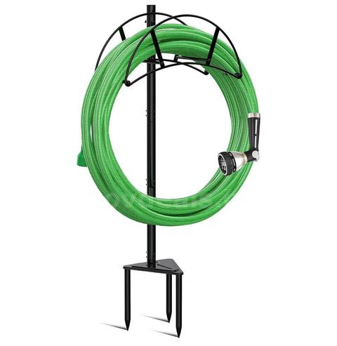 SHIPPING AVAILABLE Lot of 10, Garden Hose Stand/Hanger Freestanding, Heavy Duty In-Ground Hose Rack Organizer(WS1077)
