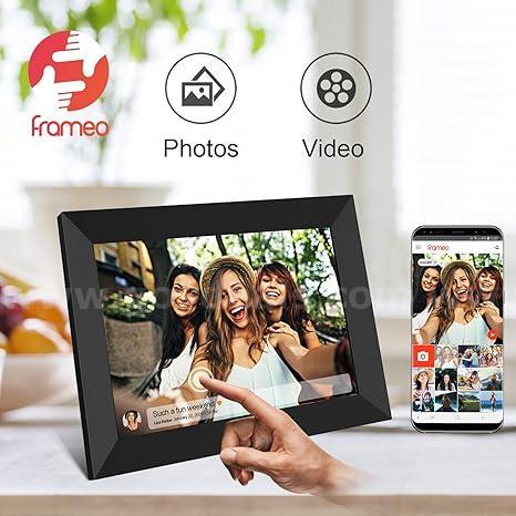 SHIPPING AVAILABLE 32GB FRAMEO 10.1 Inch Smart WiFi Digital Photo Frame 1280x800 IPS LCD Touch Screen(TB-02)