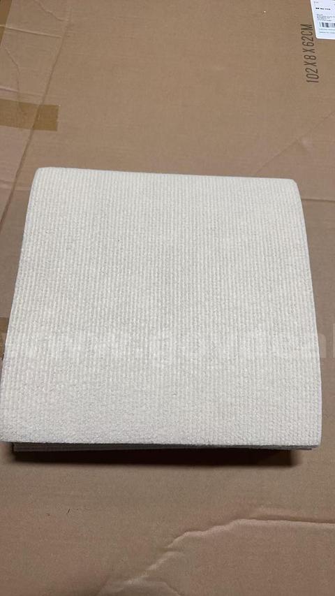 SHIPPING AVAILABLE 100PCS Off-White Carpet Squares 12x12inch Carpet Tiles Peel and Stick Non-Slip(A0002-A2)