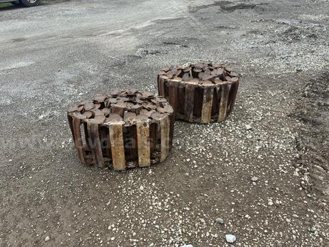 Steel Tracks for a Skid Steer