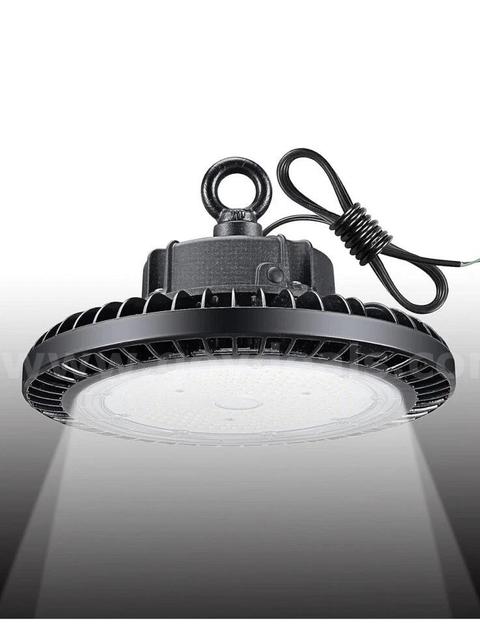 SHIPPING AVAILABLE 4 pack 250W LED UFO High Bay Light, 1-10V Dimmable, 5000K Daylight, IP65 Waterproof(5-012)