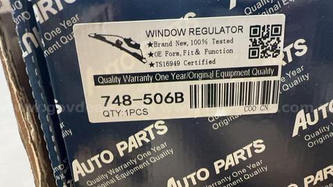 SHIPPING AVAILABLE Lot of 5 Window Regulator for 2005-2010 Toyota Tacoma 748-506B (No Motor)（B3-01）