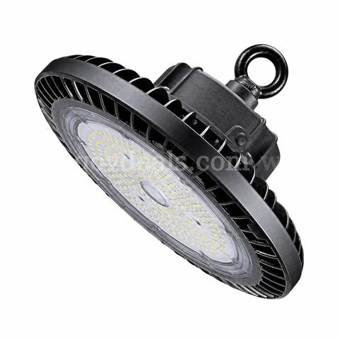 SHIPPING AVAILABLE lot of 2 LED UFO High Bay Light 200W, 5000K, 28000LM, 120-277V, UL Certified for Warehouse(5-07)