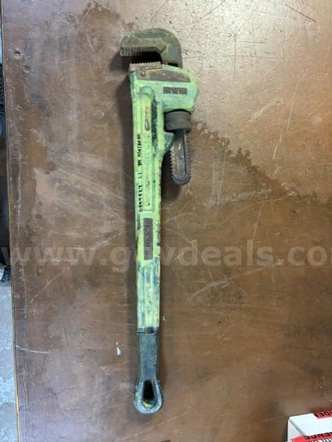 Irwin 24" pipe wrench