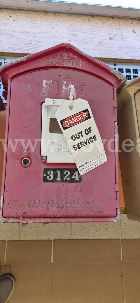 GAMEWELL CALL BOX