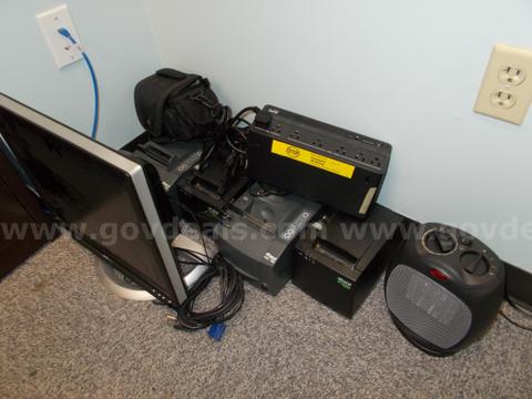 Miscellaneous electronics, camera, UPS, printer